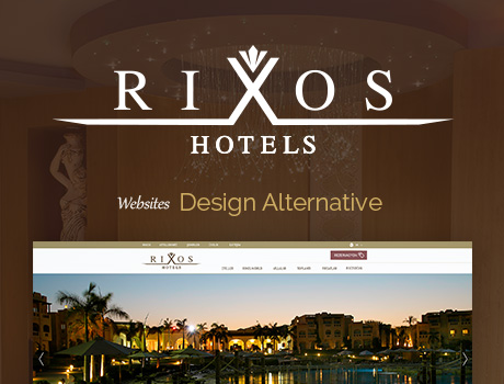 Rixos Hotels Website Design Alternative