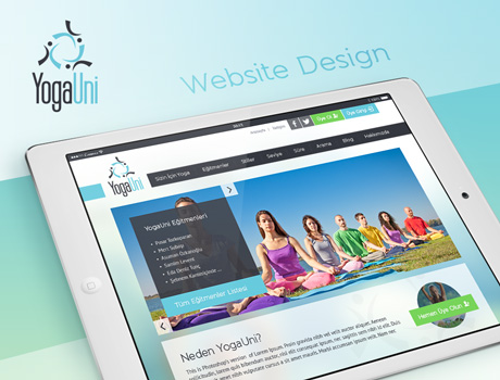 YogaUni Website Design